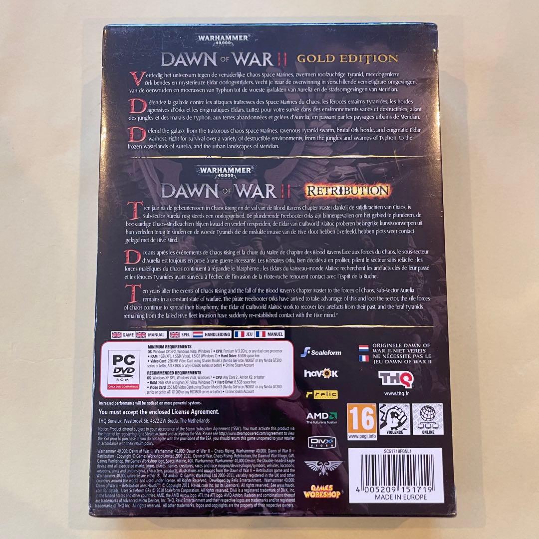 新品 未使用 DAWN OF WAR II COLLECTION海外版