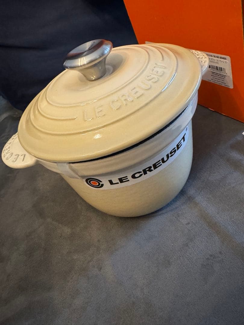 (未使用) LE CREUSET Cocotte Eury アイボリー 2.0L
