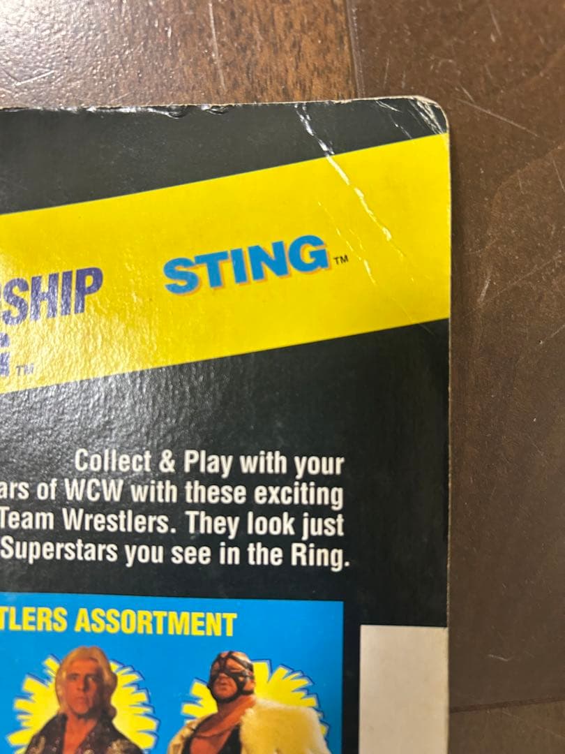WCW スティング　コレクティブルフィギュア