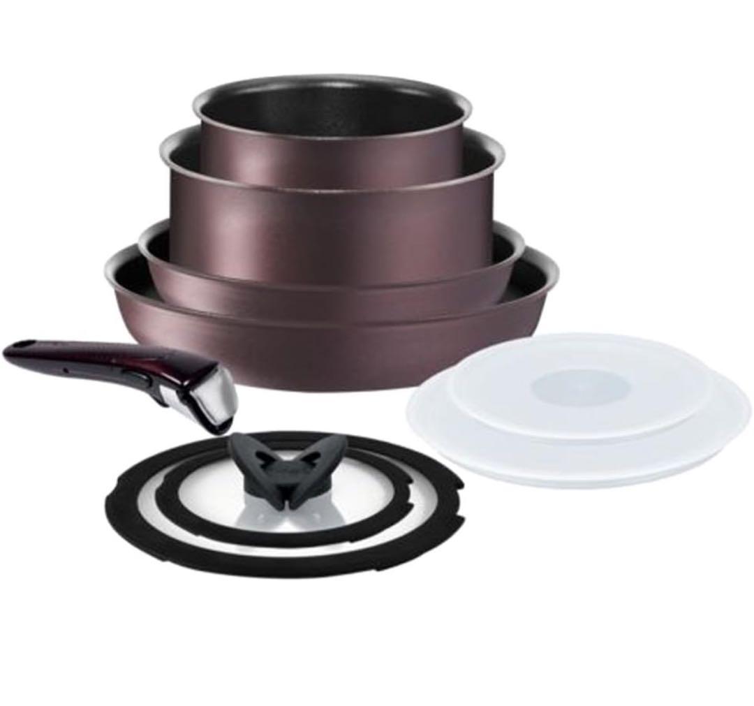 T-fal ingenio IH マロンブラウン セット9