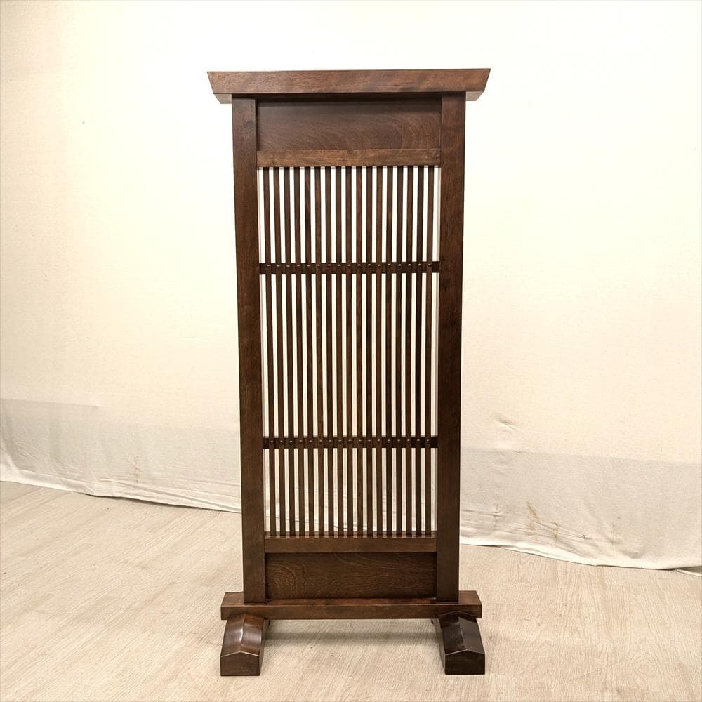 九州民芸家具　樺 カバ材　衝立　パーティション　間仕切り　つい立　目隠し　和家具