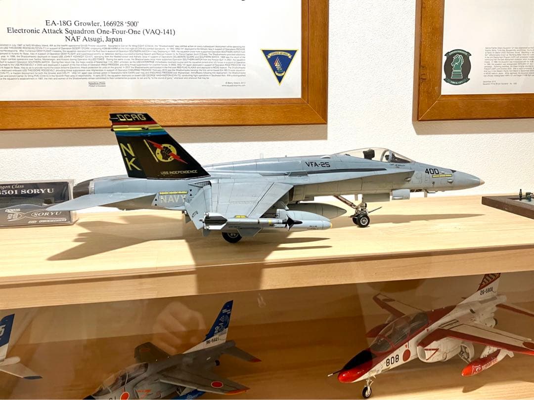 F/A-18 Hornet 1/48ハセガワ製