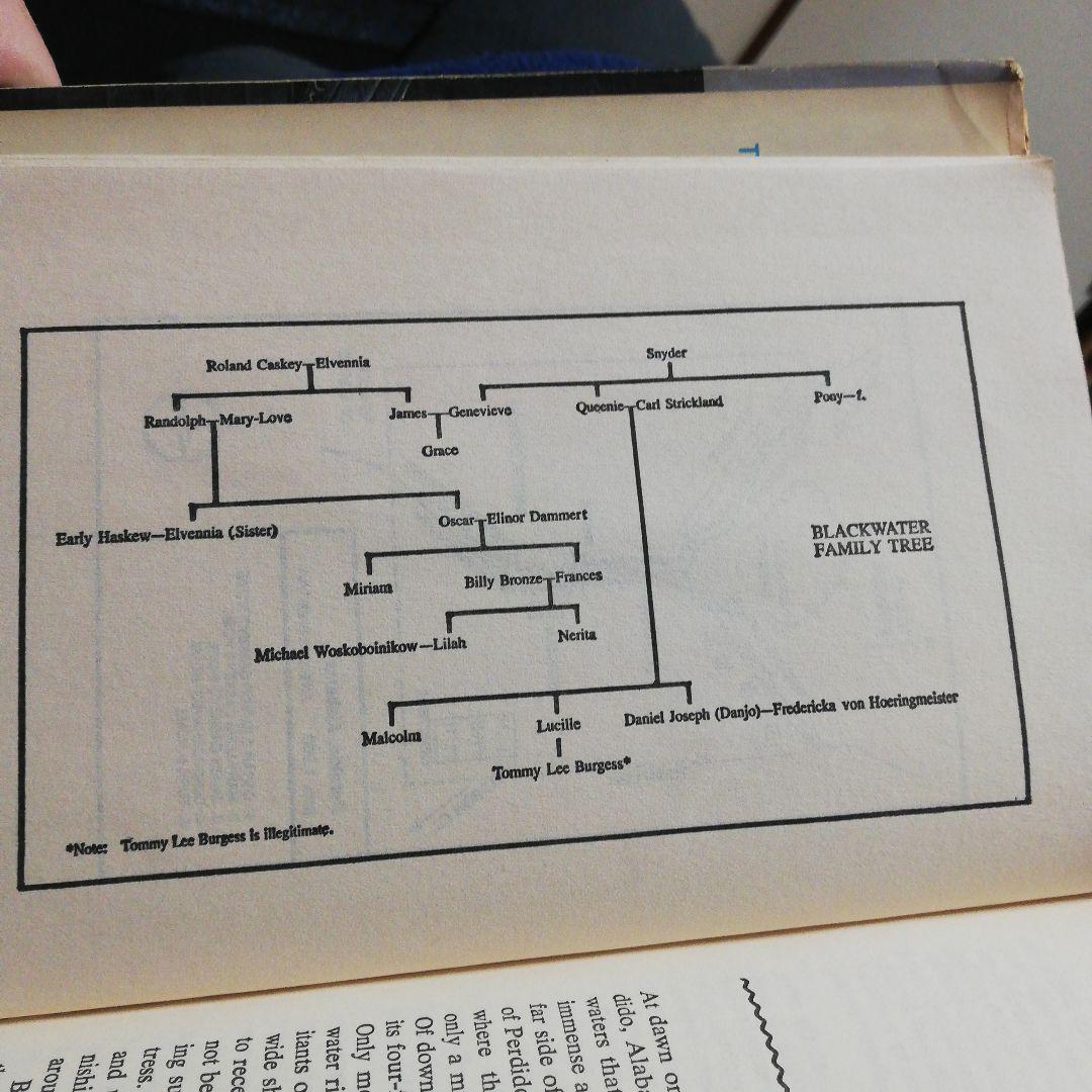 洋書 Blackwater 2 Volumes by Michael McDowell