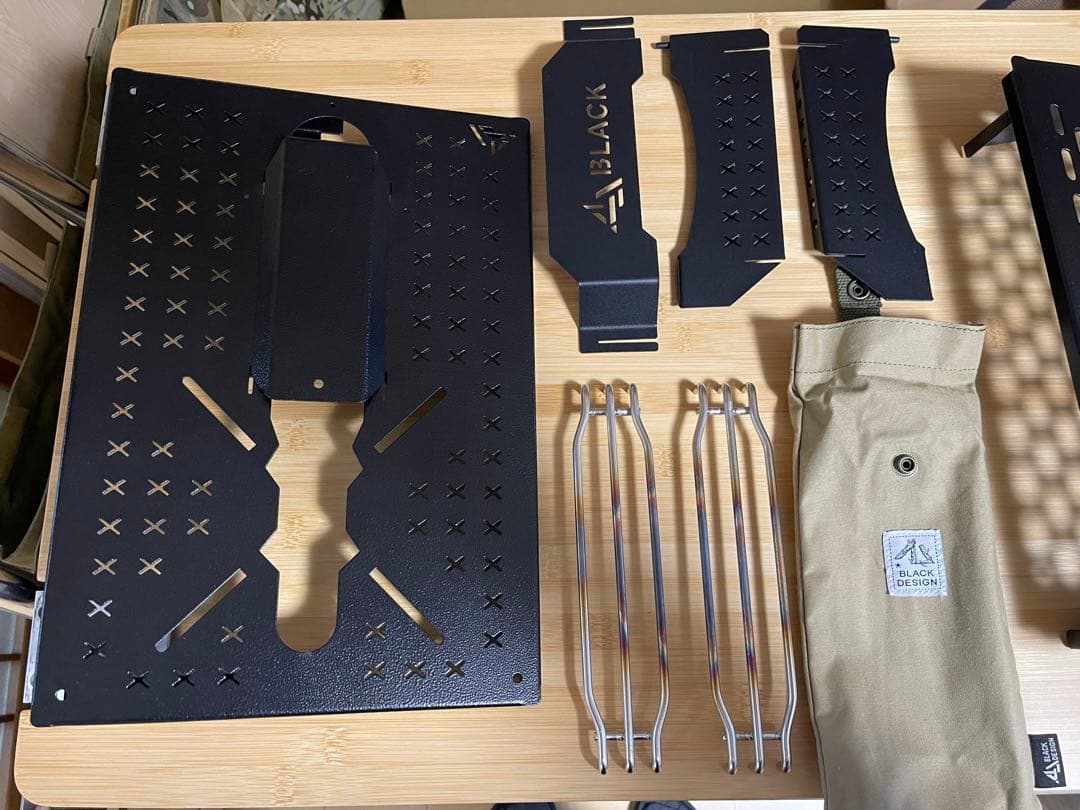 【美品】ブラックデザイン Black Design BX五徳&BXプレート