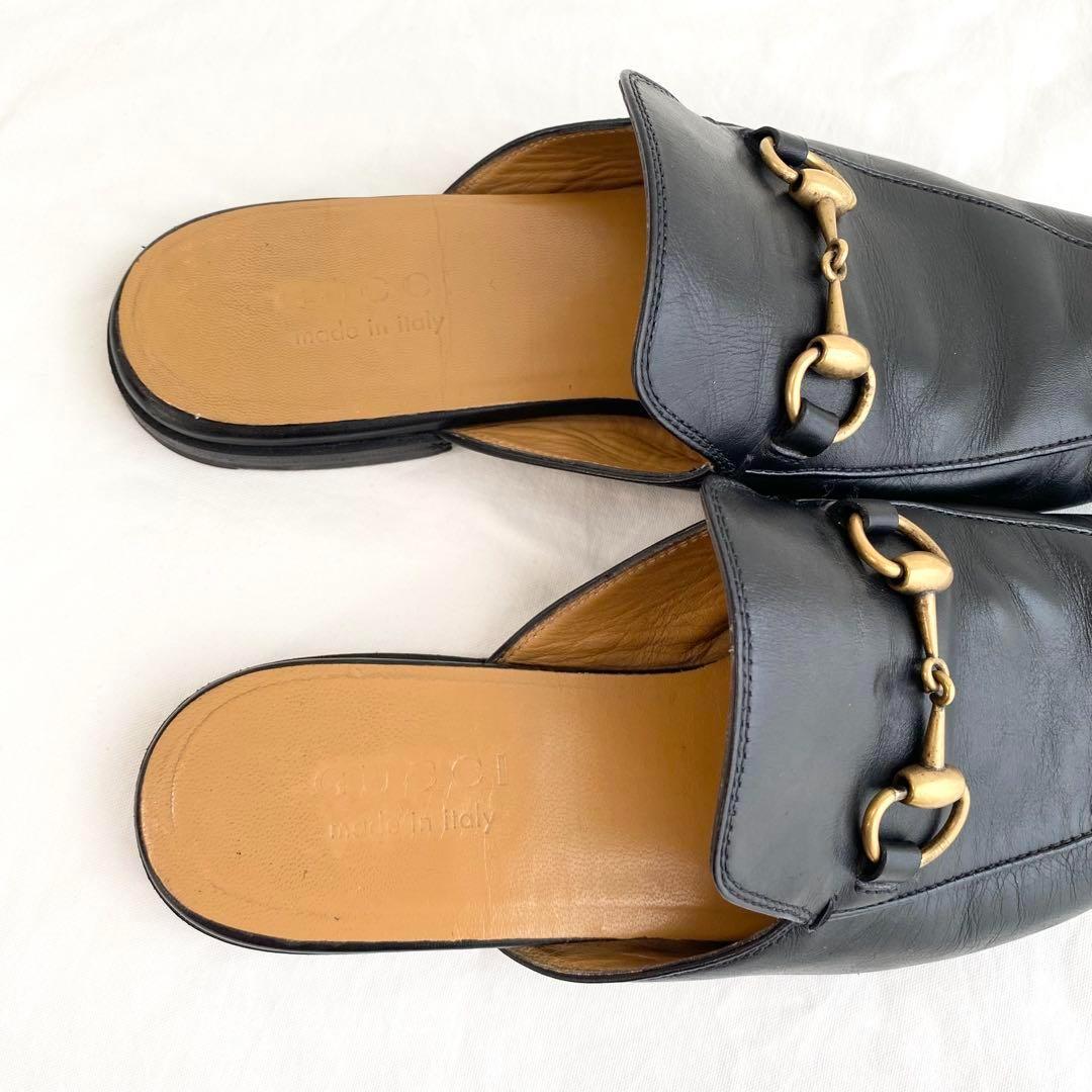 【美品】GUCCI グッチ プリンスタウン ホースビットローファー 25cm