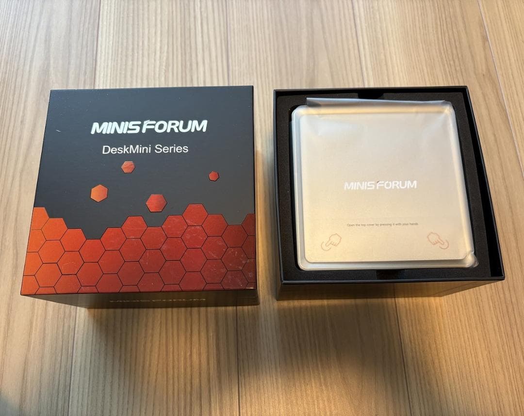ミニPC MINISFORUM DeskMini Series UM350