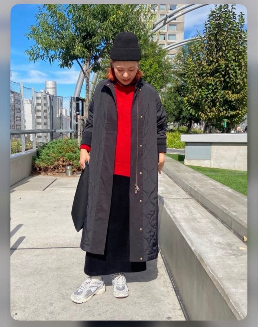 ＊ pual ce cin ＊ 異素材MIXモッズコート