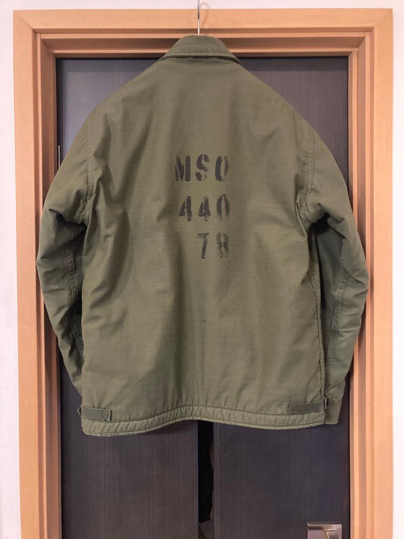 69s ビンテージ A-2デッキジャケット U.S.N 極上ステンシル