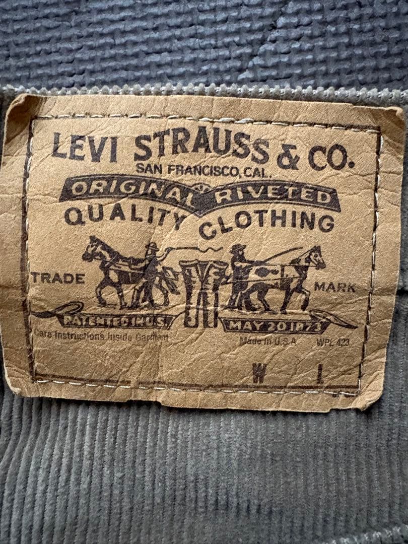 希少　80s levi's 521 コーデュロイ　USA製 W36