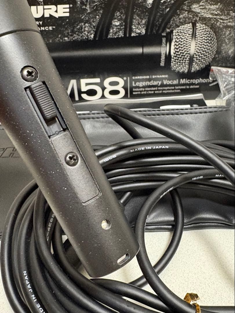 【美品】SHURE SM58 ダイナミックマイク 本体