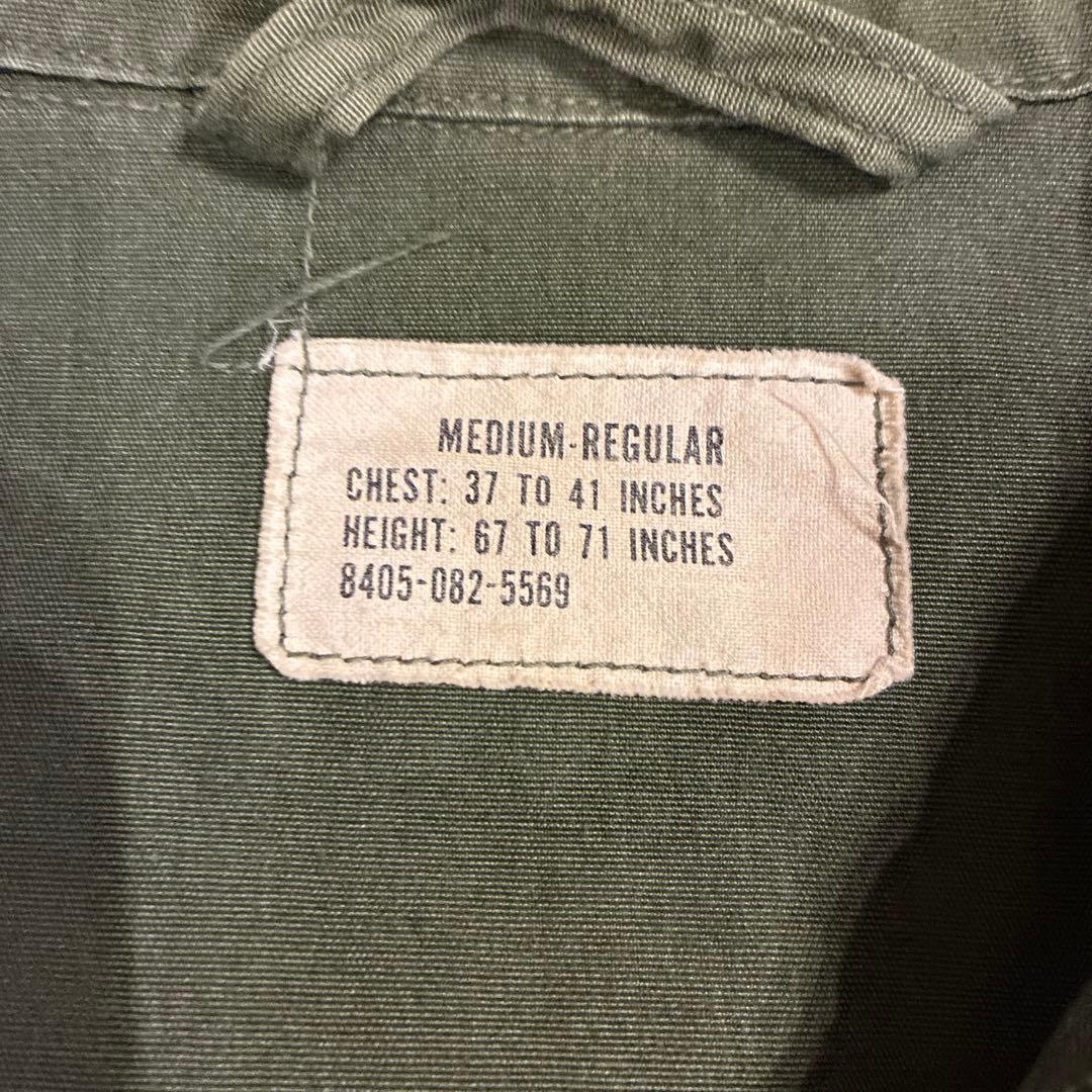 ジャングルファティーグ　ジャケット 3rd us.army ノンリップ