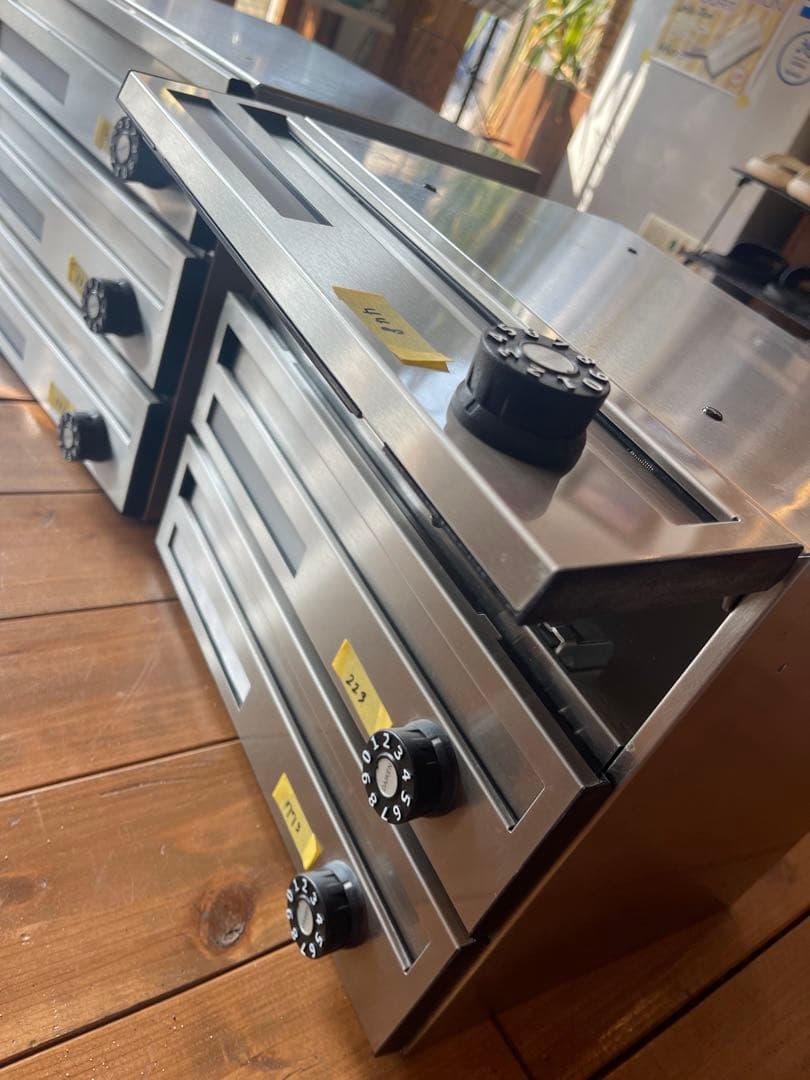 ステンレス製4段引き出しポスト2セット