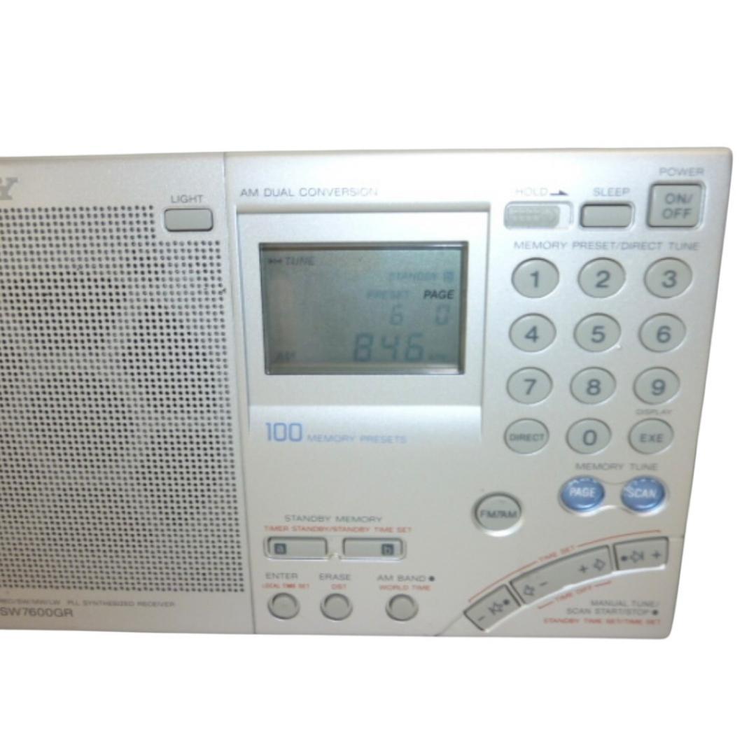 SONY ICF-SW7600GR FM/AM/短波ラジオ