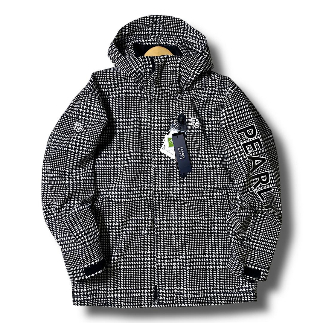 定価10.6万 L パーリーゲイツ 千鳥格子柄 スノーウェア スノボ 上下セット