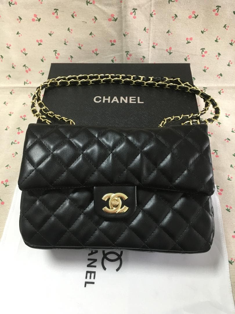 ❤️箱付き❤️ブラックショルダーバッグ｛黒色｝ 2way