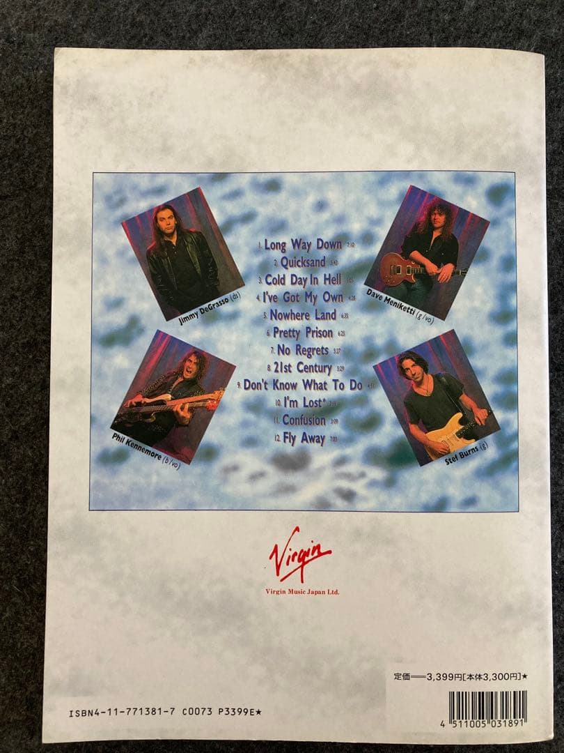 ARGYLLE　Y&T / Musically Incorrect スコア