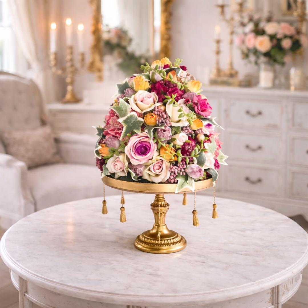 祝福の日に咲く森の花｜高級フラワーアレンジメント｜光触媒フラワー アートフラワー