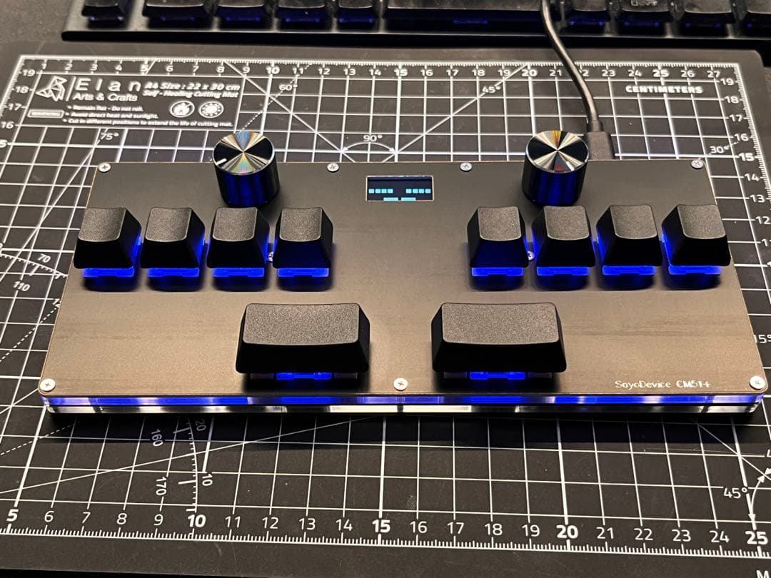 【動作確認済】DJMAXコントローラー　音ゲーコントローラーブラックA