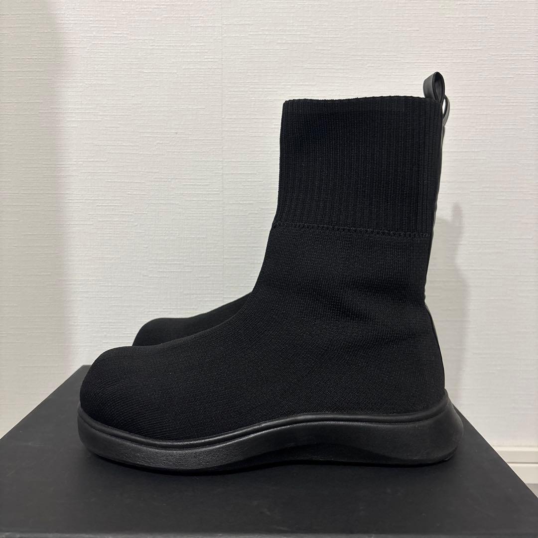 ラクバキ ニットブーツ ブラック