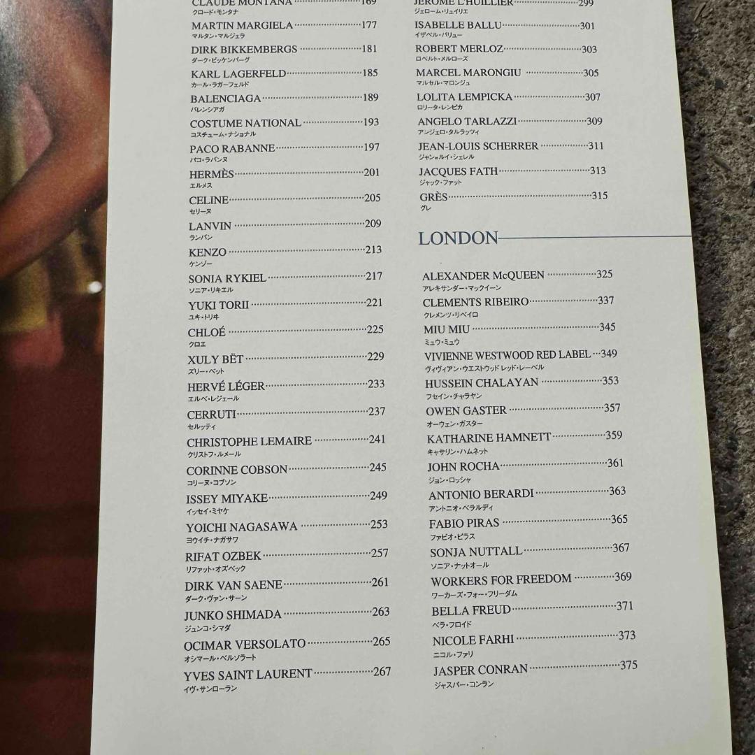 gap COLLECTIONS 1997AW 90s Y2K パリ ロンドン