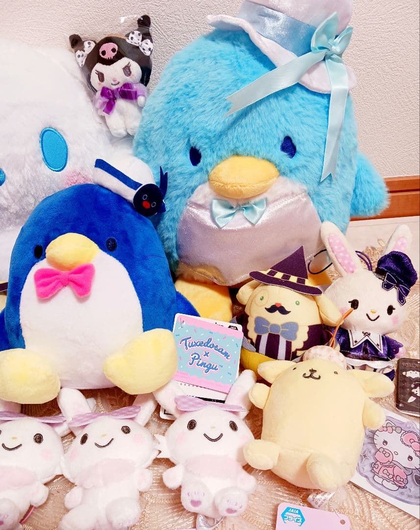 【24h匿名発送】サンリオ ぬいぐるみ マスコット まとめ売り セット