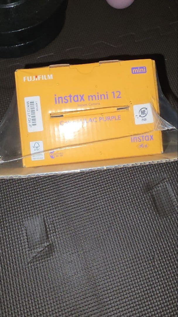 新品未使用 FUJIFILM intax mini 12チェ キ本体 ライラック