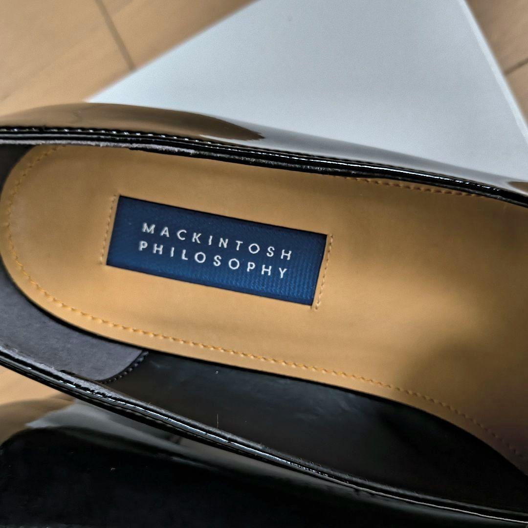 新品！マッキントッシュ フィロソフィー　タッセルモチーフオールウェザーパンプス