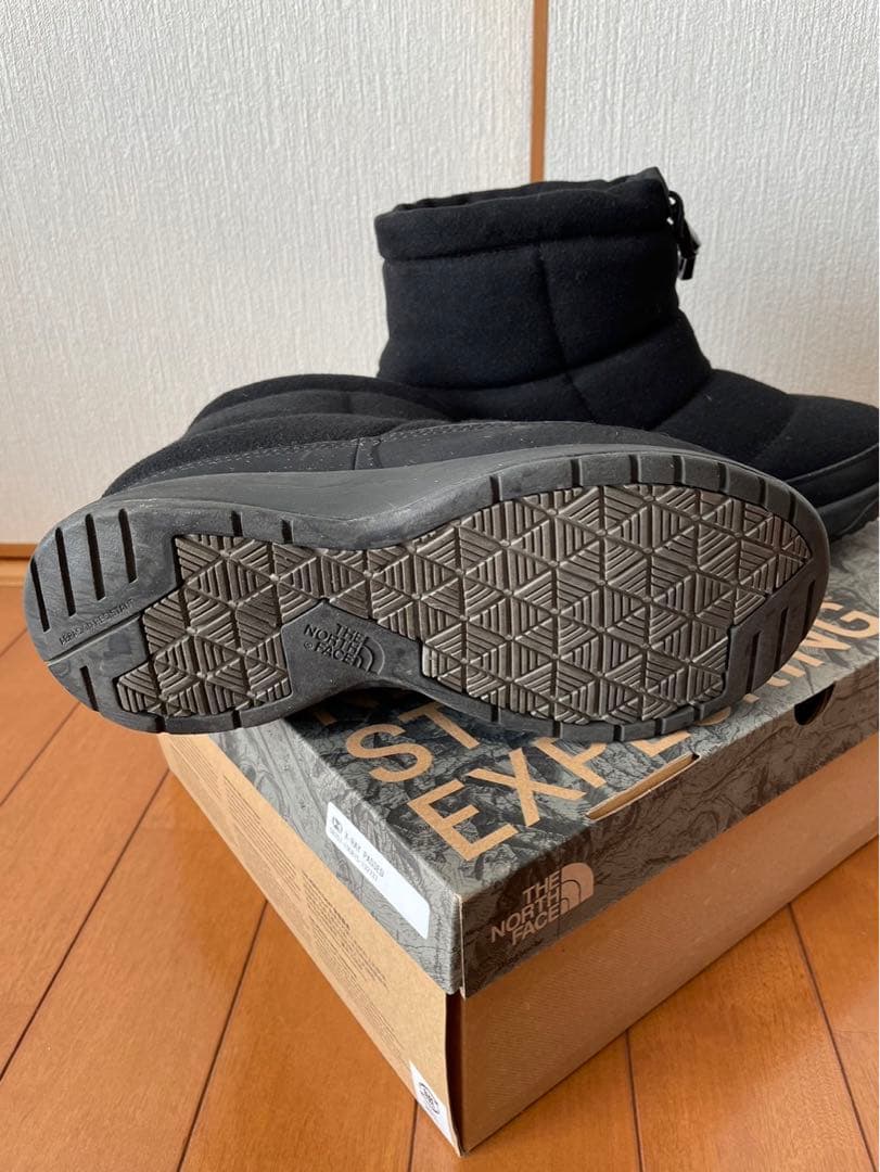 ノースフェイス ブーツ ヌプシ ウール 24cm ブラック 黒 NFW51979