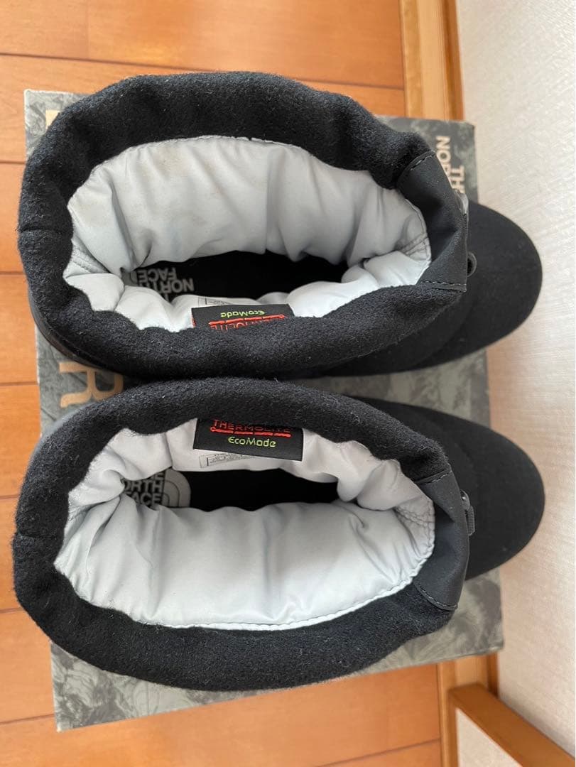 ノースフェイス ブーツ ヌプシ ウール 24cm ブラック 黒 NFW51979