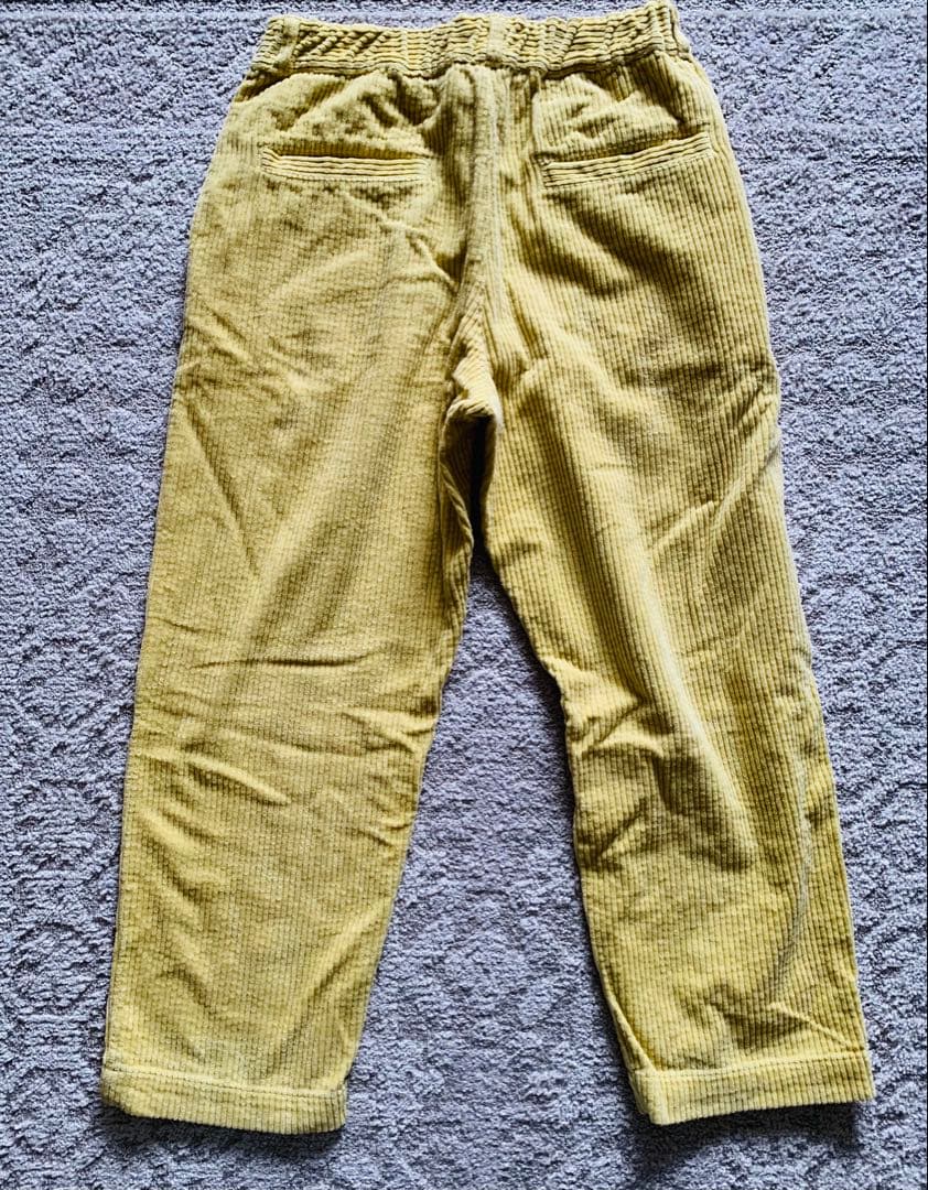 nest Robe 太畝コーデュロイイージーパンツ　レモン　美品
