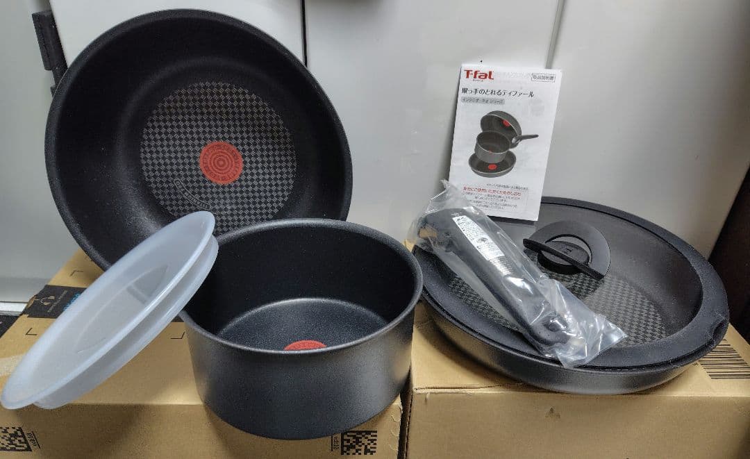 Tefal 鍋・フライパンセットIH対応