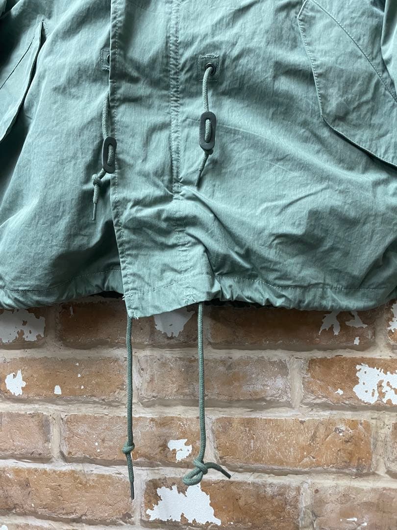 00s ミリタリージャケット　ライナー付き　ショートモッズコート　カーキ　古着