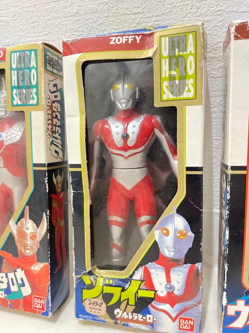 バンダイ ウルトラマン　ウルトラヒーローシリーズタロウ！！1988年 日本製