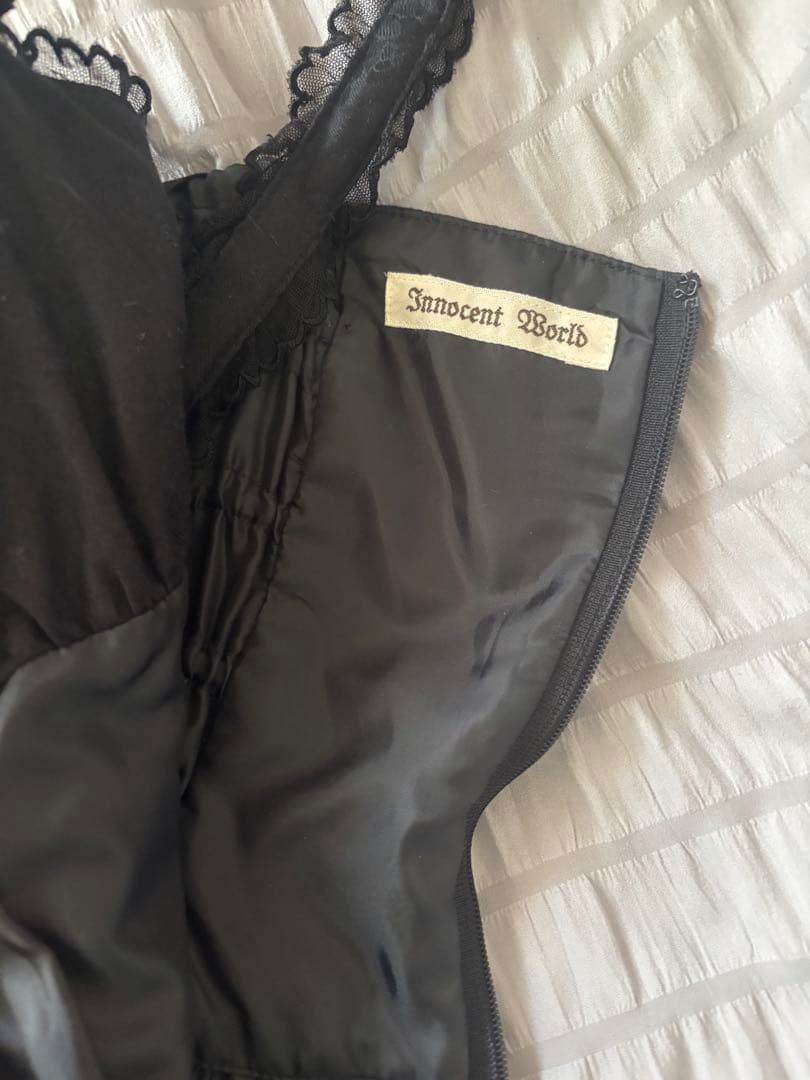 Innocent World ブラックゴスロリドレス