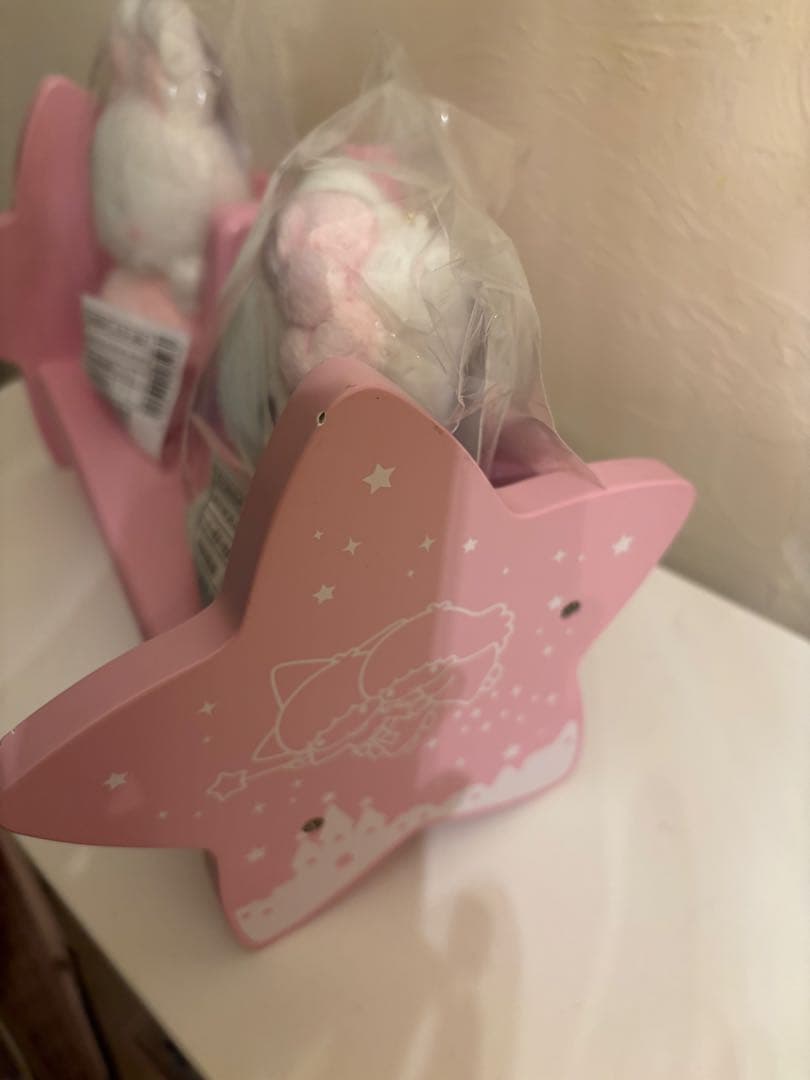 キキララ ベンチ型本立て 木製