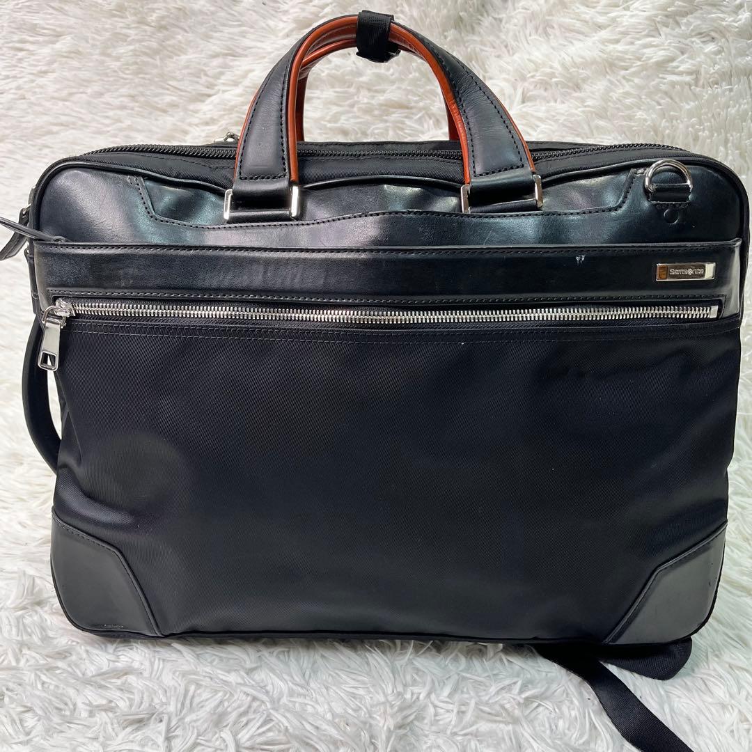 サムソナイト✨3way ビジネスバッグ ブリーフケース　ブラック　エピッドプラス