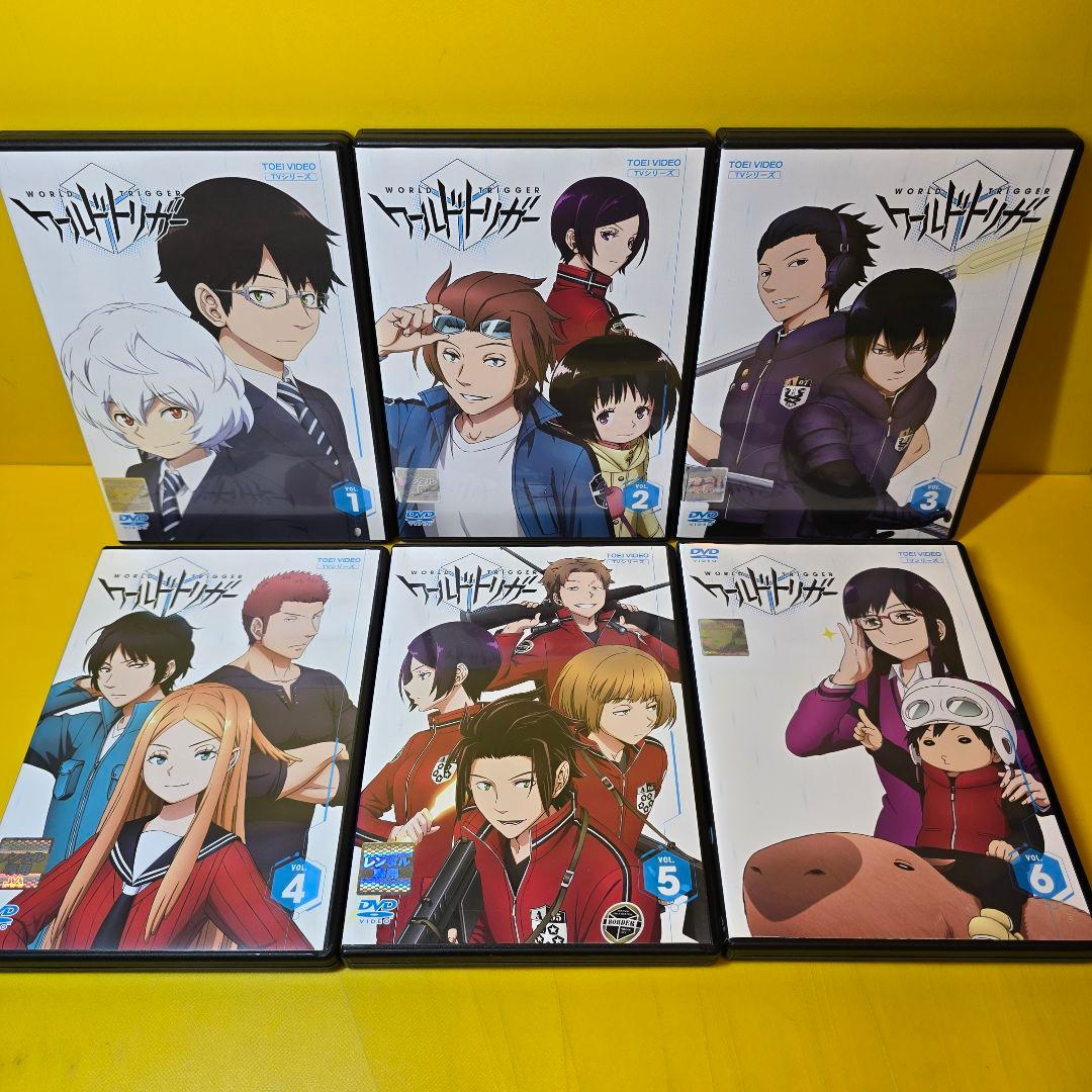 ※新品ケース交換済み　ワールドトリガー DVD 1期〜3期 全32巻 全巻セット