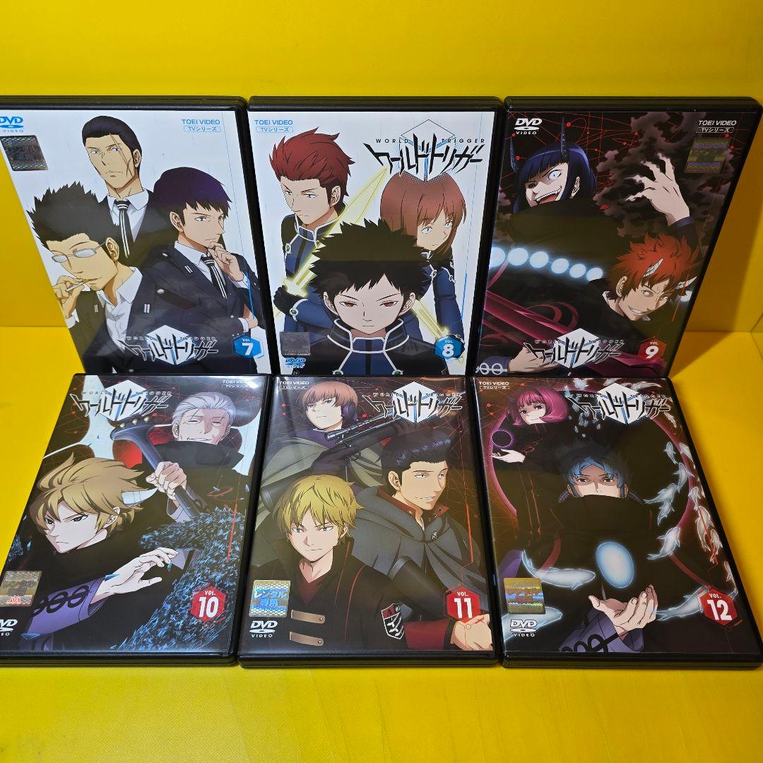 ※新品ケース交換済み　ワールドトリガー DVD 1期〜3期 全32巻 全巻セット
