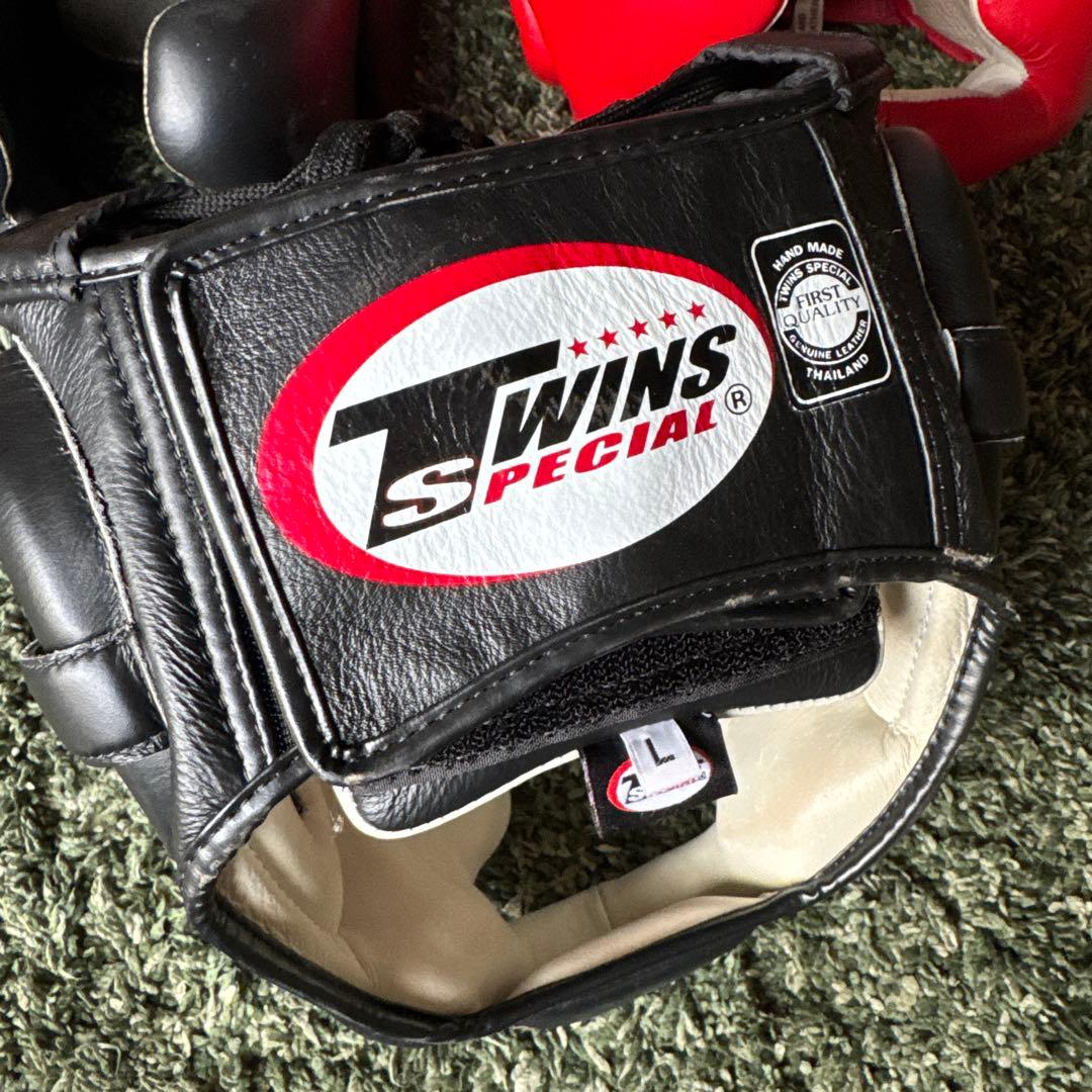 TWINS SPECIAL ボクシングヘッドギア Lサイズ ブラック
