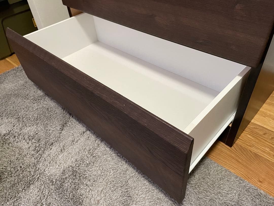 木製チェスト ブラウン