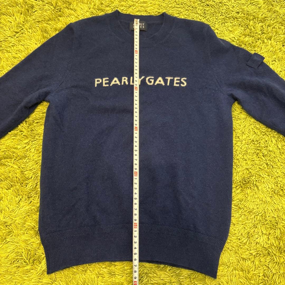 パーリーゲイツ PEARLYGATES カシミヤ100% ニットセーター 1