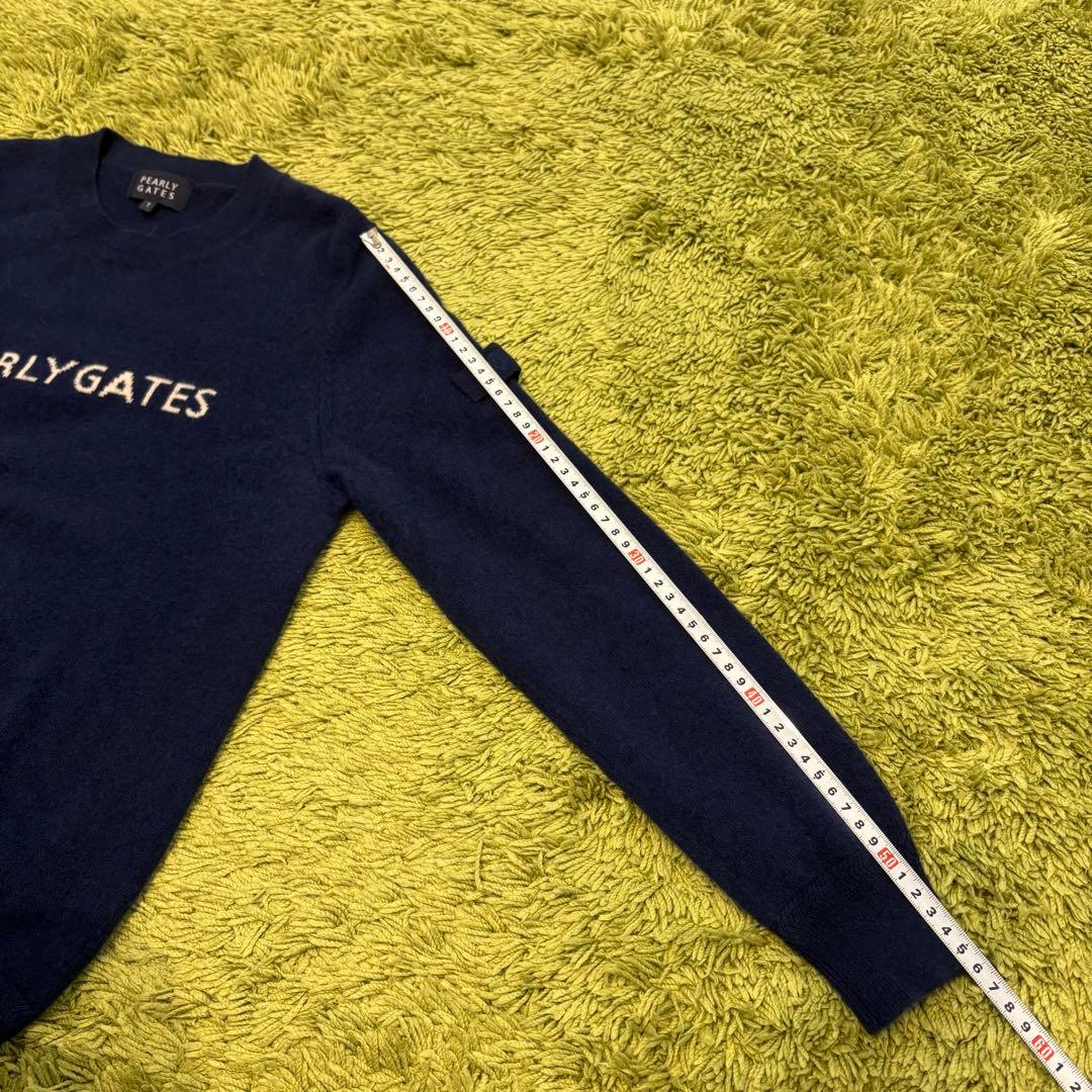 パーリーゲイツ PEARLYGATES カシミヤ100% ニットセーター 1