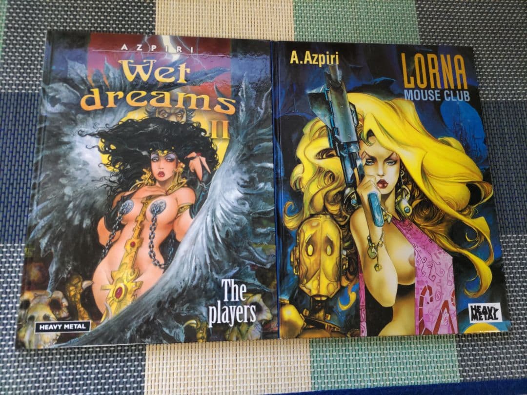 希少 アメコミ Alfonso Azpiri 作品4点