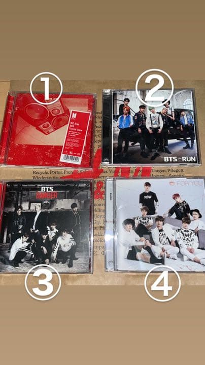 bts CD全12種類