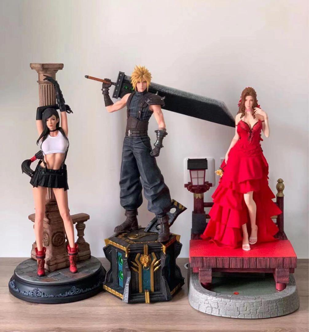 ファイナルファンタジー エアリス・ゲインズブール ガレージキット ③