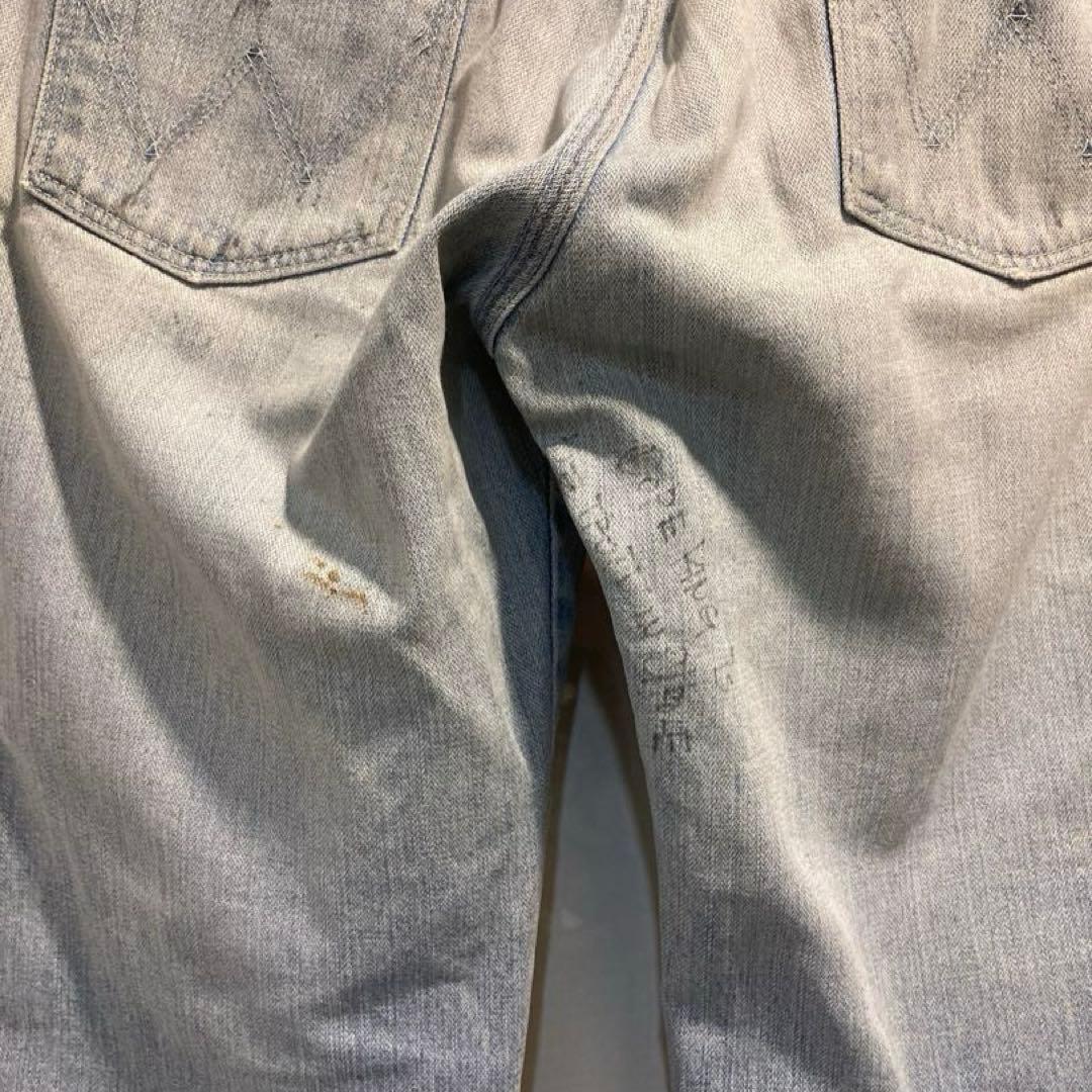 【wrangler×n.hoolywood】 落書き　デニム