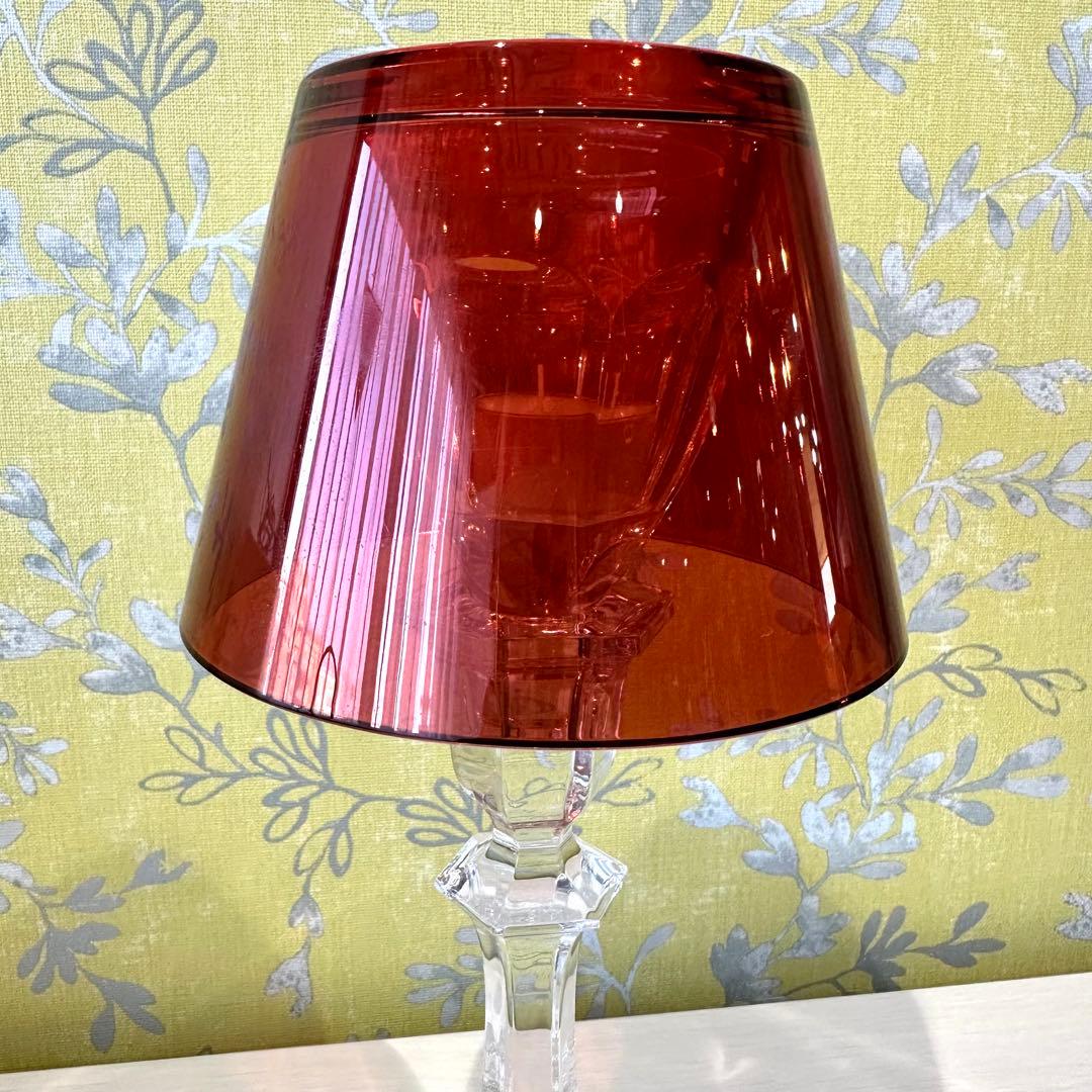 メルカリ市お値下中！BaccaratバカラアワファイアーキャンドルスタンドRED