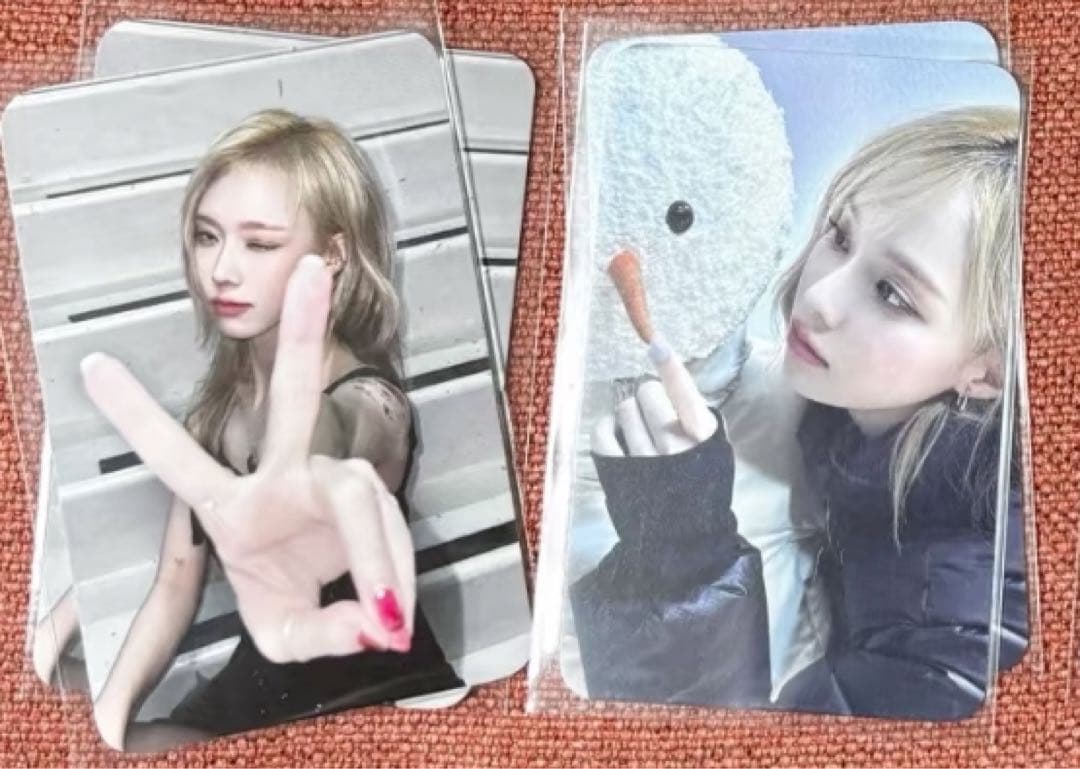 aespa whiplash popup 7万ウォン購入特典　ウィンター　2枚