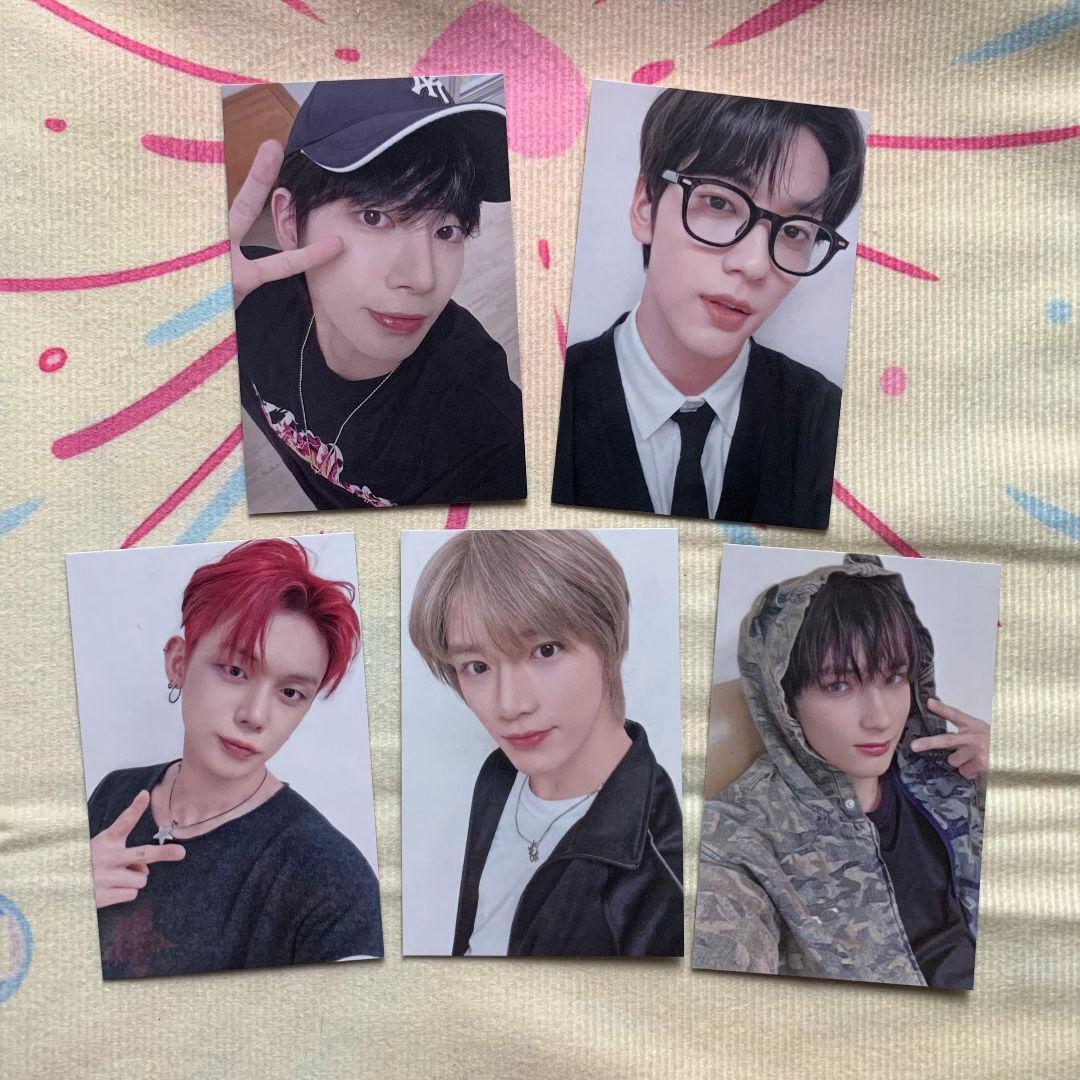 TXT アンコン MOAZONE ACT PROMISE トレカ 全員5枚