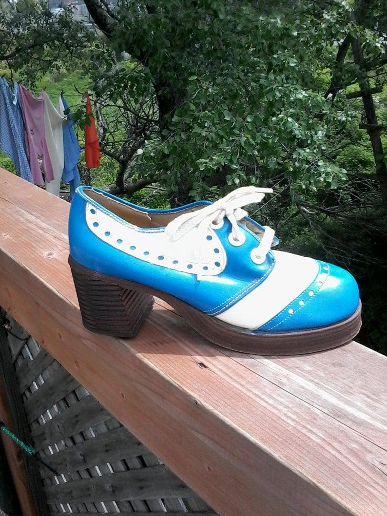 【ビンテージ】厚底ブーツ